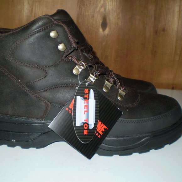 Leather Steel Toe Boots